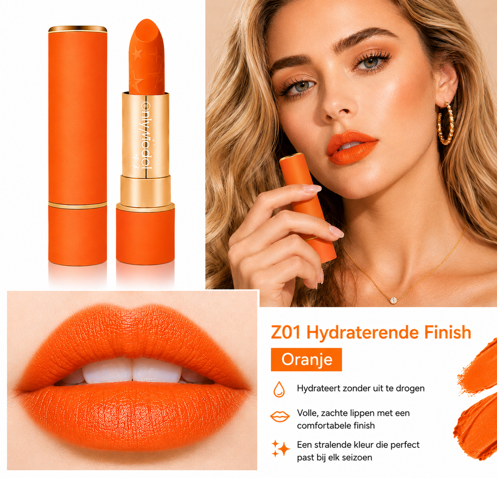 Bonita | Oranje Hydraterende Lipstick