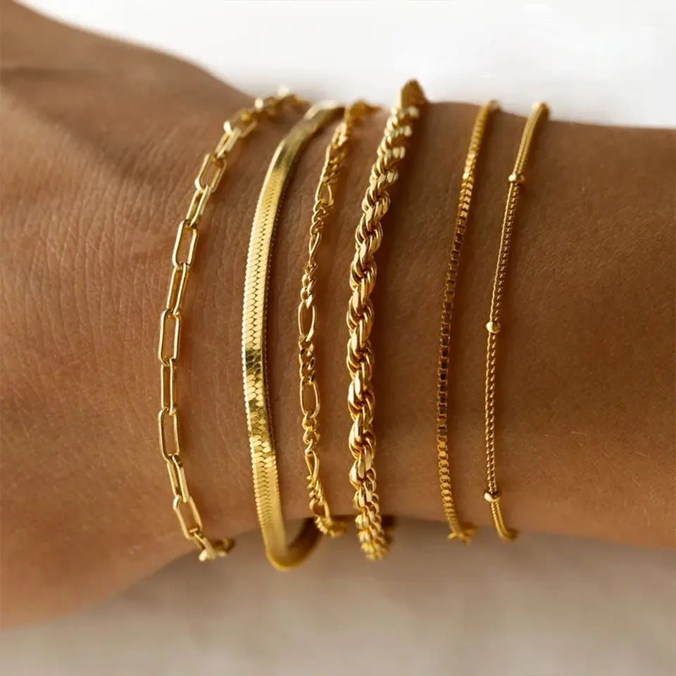 Zayelle | Premium Titanium Armband Set
