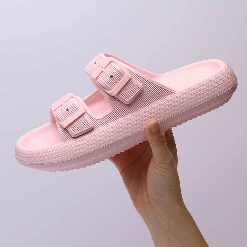 Céline | Luxe Platform Slippers met Gesp voor Dames