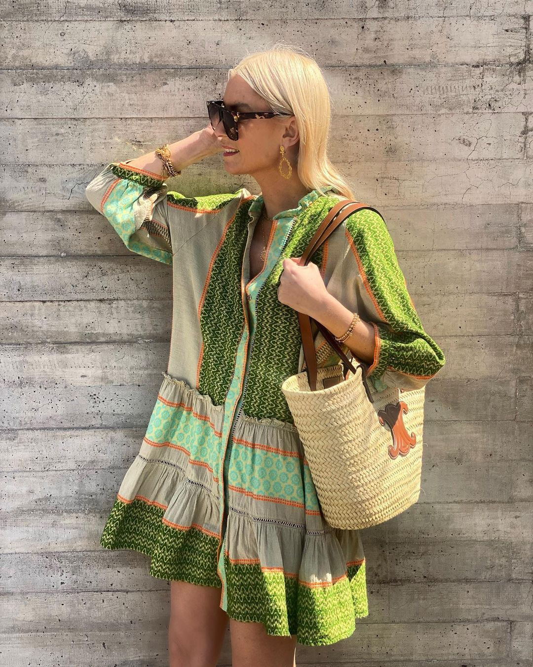 Lina | Luchtige Boho Tuniekjurk