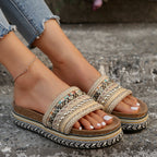 Nayeli | Bohemian Plateau Slippers Dames