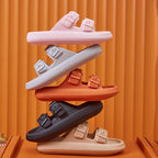 Céline | Luxe Platform Slippers met Gesp voor Dames