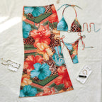 Dana | Bikini Set Dames Luipaard 3-Delig