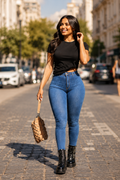 Jada  | Dames High Waist Skinny Jeans