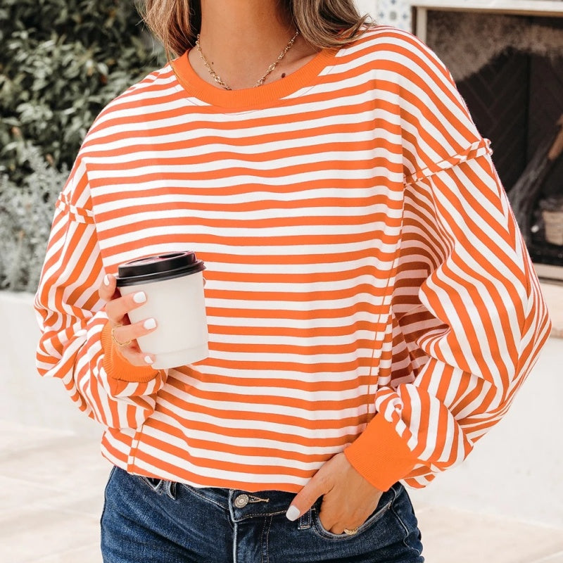 Mikky | Oranje Dames Sweater