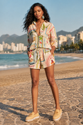 Brigitta | Kleurrijke Co-ord Set Dames