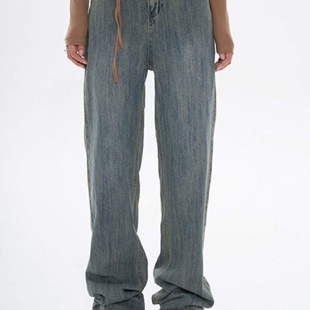 Clarice | Vintage Straight Leg Jeans Dames High Waist