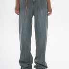 Clarice | Vintage Straight Leg Jeans Dames High Waist