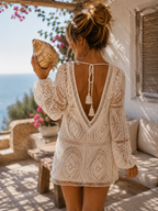 Sandy | Open Rug Strandjurk Dames