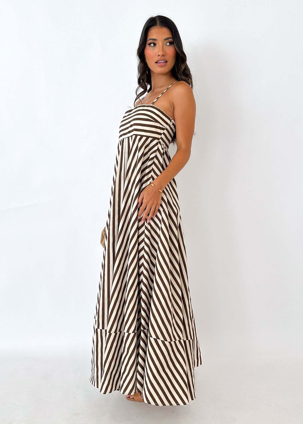Liesl | Gestreepte Maxi Zomer Jurk
