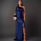 Selene | One Shoulder Gala Jurk met Split