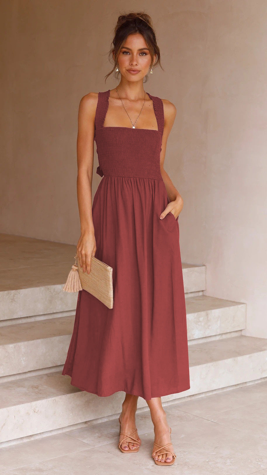Gina | Luxe Maxi Jurk Dames