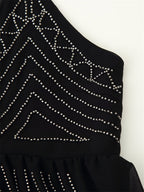Jaléssa | Glitter Top met V-Hals Dames