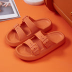 Céline | Luxe Platform Slippers met Gesp voor Dames