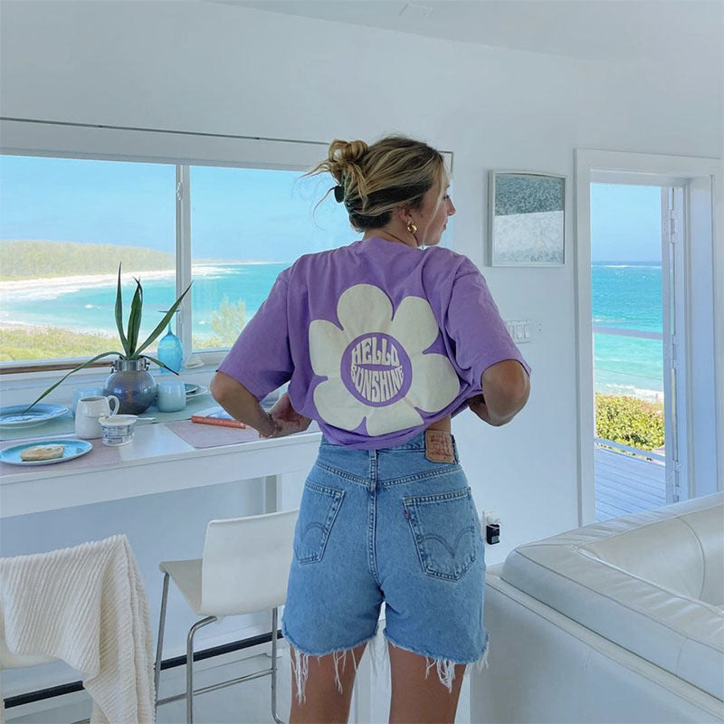 Aukje | Oversized Beach T-Shirt