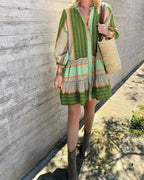 Lina | Luchtige Boho Tuniekjurk