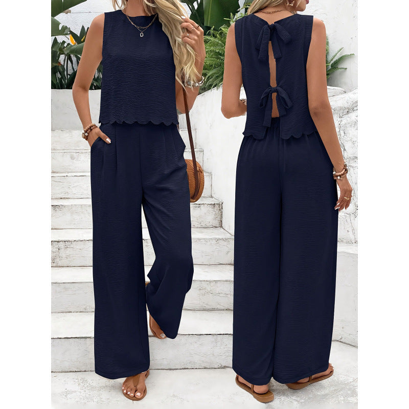 Jolie | Dames Set Wide Leg Broek & Top