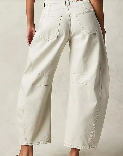 Nova Denim | Dames Ballon Jeans met Wide Leg Pasvorm