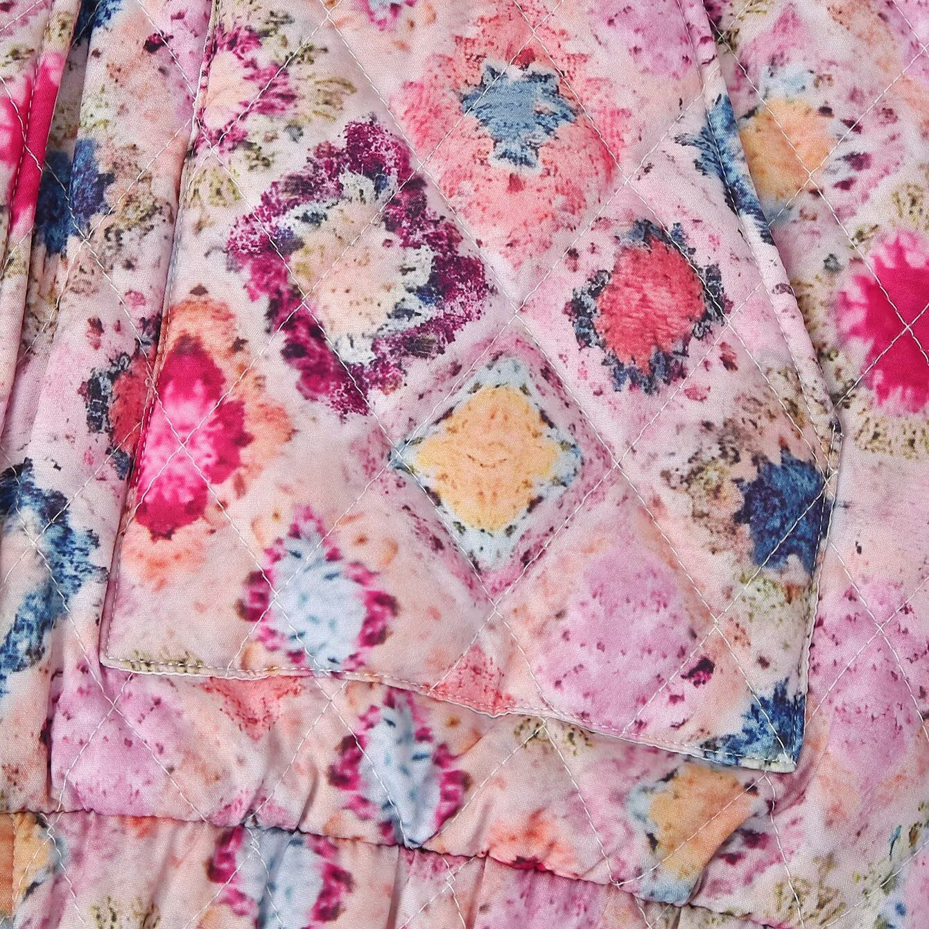 Leona | Dames Lentejasje met Kleurrijke Print en Losvallende Fit