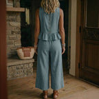 Valéza | Lounge Set met Wide Leg Broek