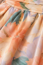 Soléa | Dames Halter Maxi Jurk met Bloemenprint