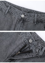 Benji | High Waist Cargo Wide Leg Jeans voor Dames