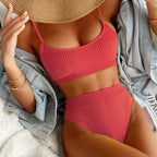 Lindy | Luxe High Waist Bikini Set Dames