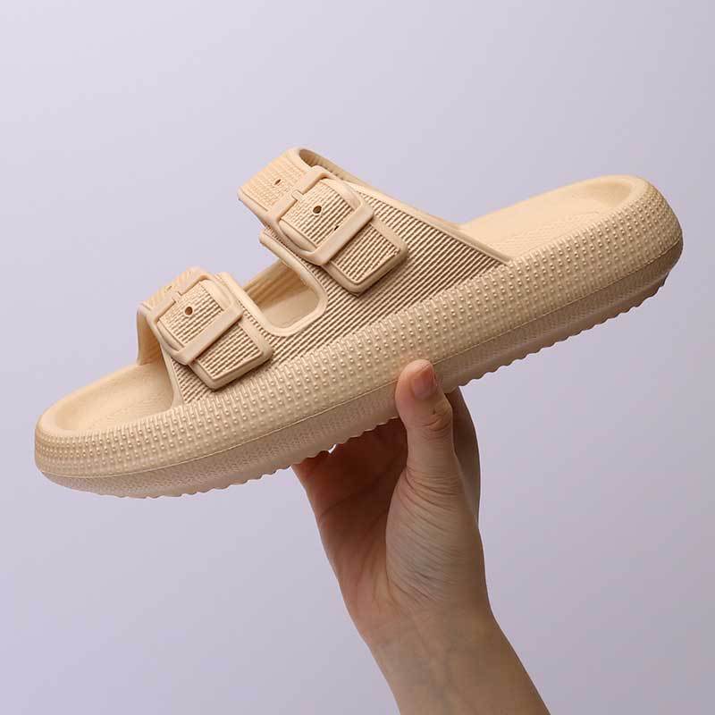 Céline | Luxe Platform Slippers met Gesp voor Dames