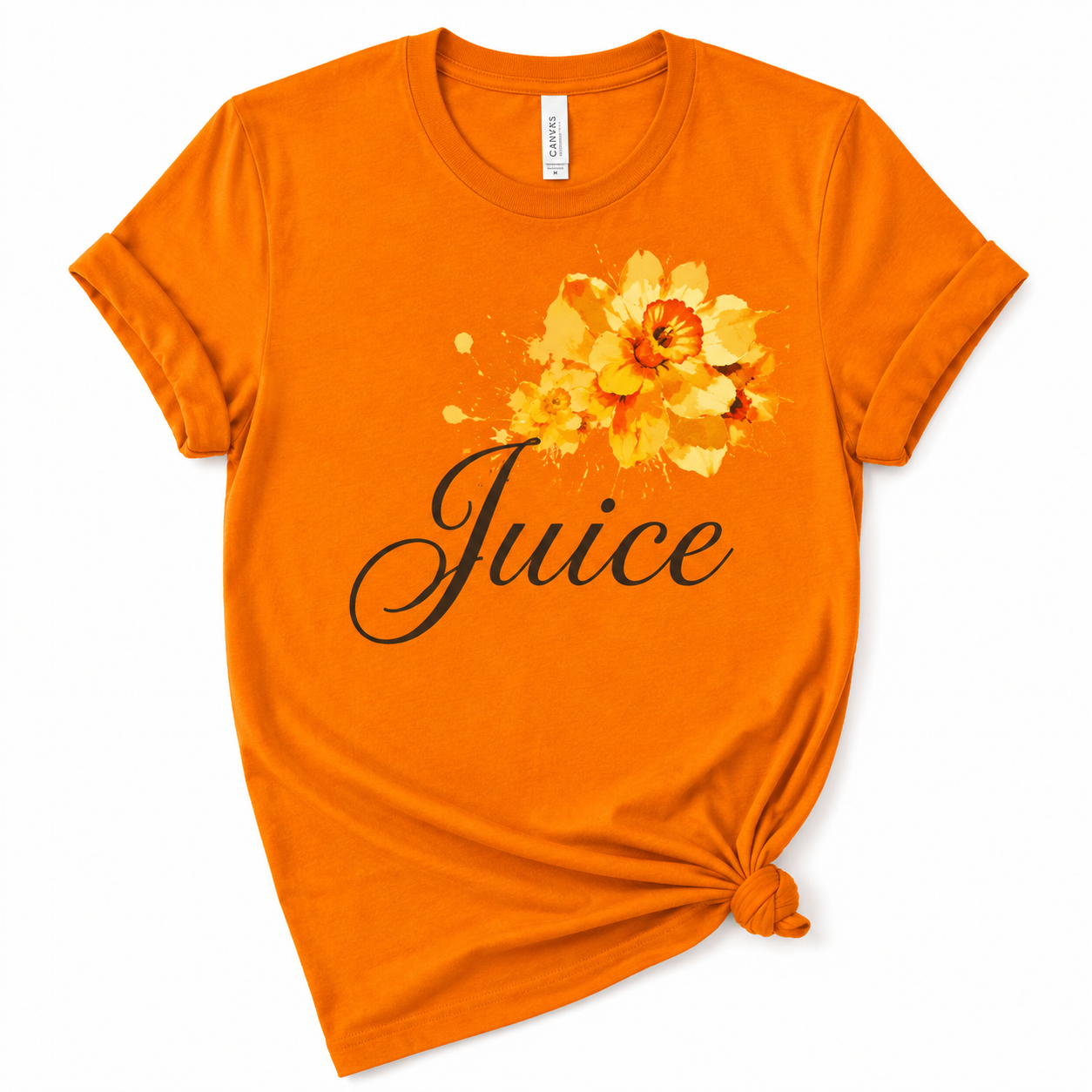 Brenda | Oranje Trendy T-shirt