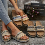 Nayeli | Bohemian Plateau Slippers Dames