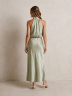 Valencia | Elegante Halter Maxi Jurk