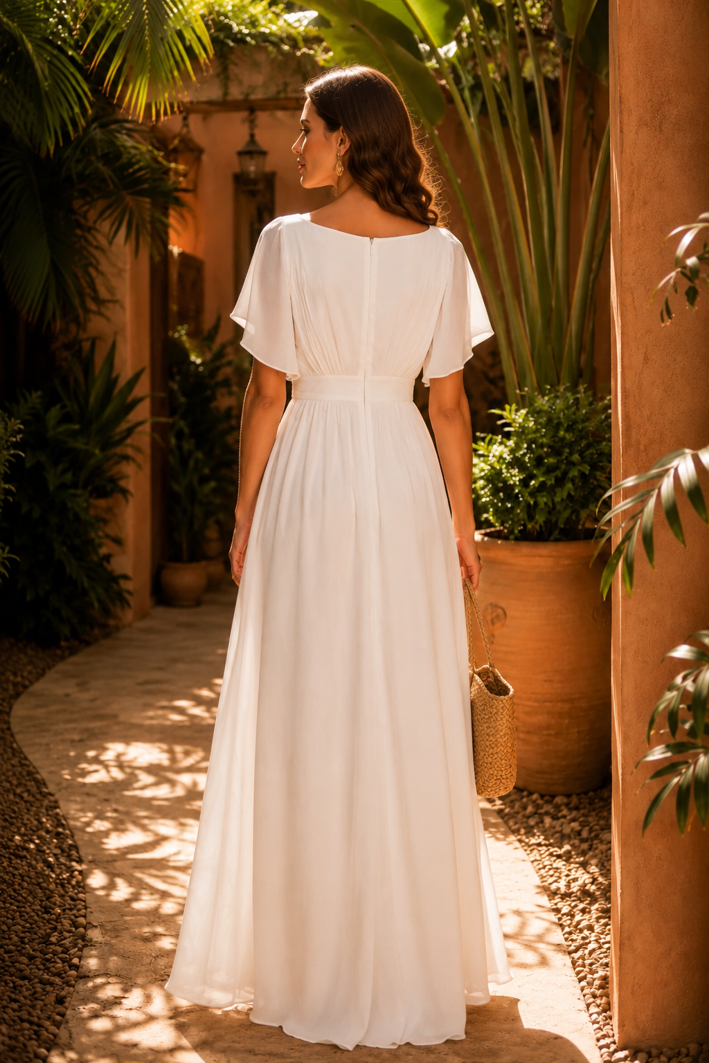 Holly | Maxi Wrap Jurk Dames Chic