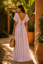 Holly | Maxi Wrap Jurk Dames Chic