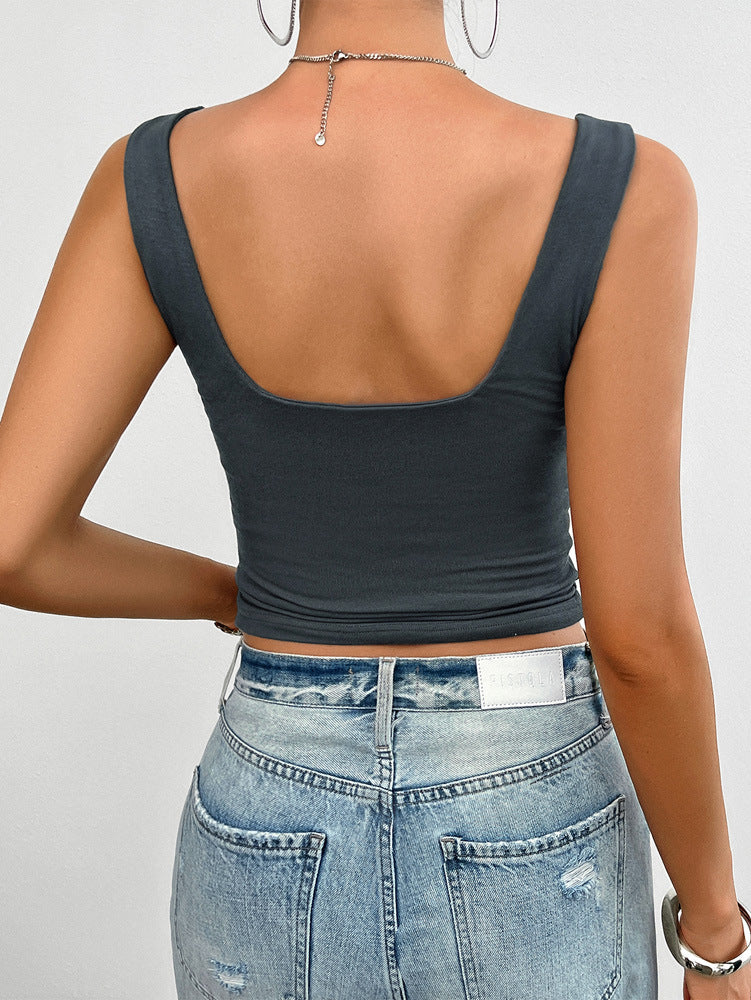 Luné | Sculpt Crop Top Dames met Cups